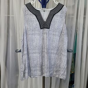 Anne Carson sleeveless blouse